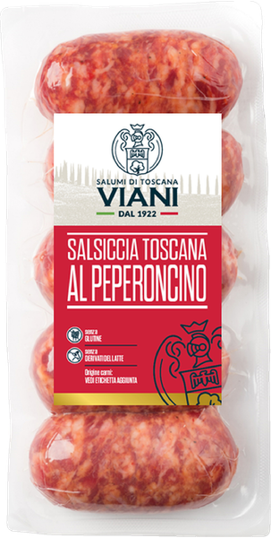SALSICCIA ITALIENSK PØLSE CHILI 300 G