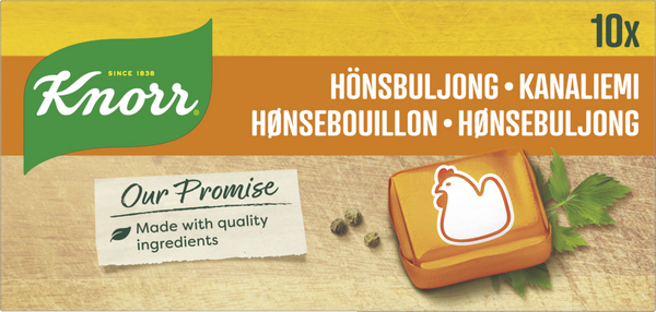 KNORR HØNSEBOUILLON 10-PAK