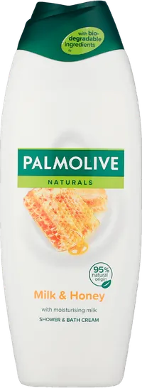 PALMOLIVE SHOWER GEL NAT. MILK&HO – produktbillede