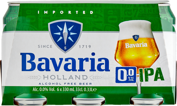 BAVARIA IPA 6X33 CL DS 0%