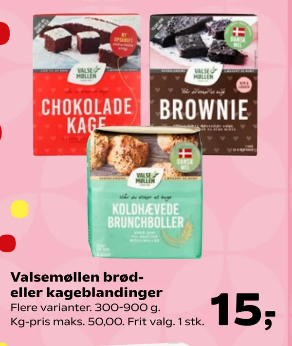 Koldhævede brunchboller