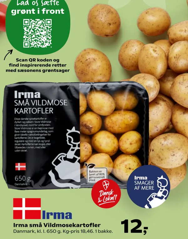 Irma små Vildmosekartofler