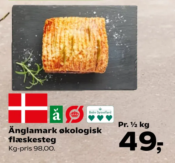 Änglamark økologisk flæskesteg