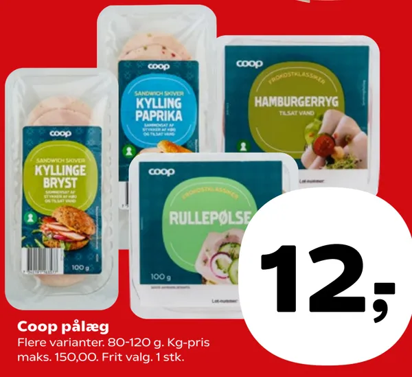 Coop pålæg