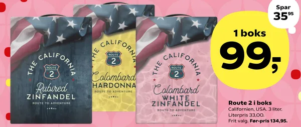 The California Route 2 White Zinfandel