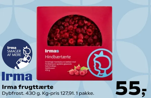 Fransk Hindbærtærte
