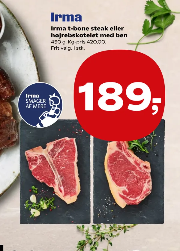 IRMA T-BONE STEAK