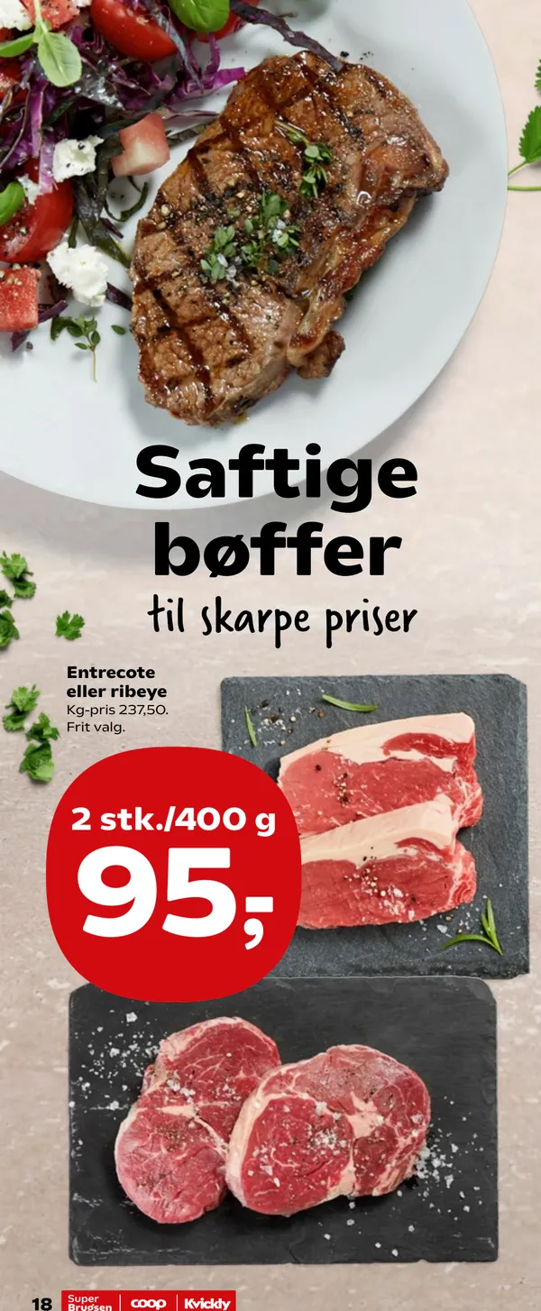 Entrecoté OKSEFILET