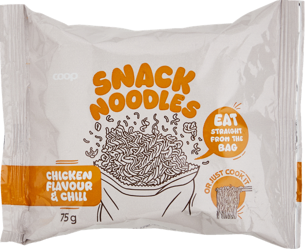 COOP SNACK NUDLER KYLLING 75 G