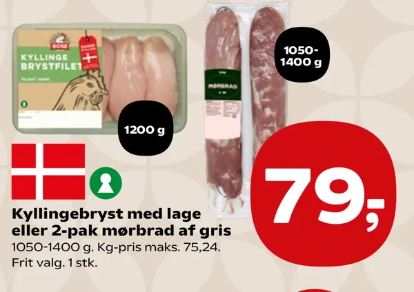COOP MØRBRAD GRIS