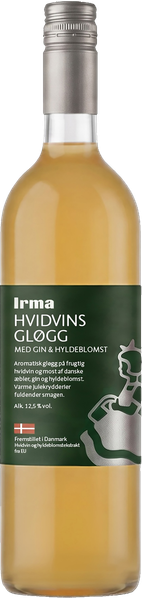 IRMA HVIDVINSGLØGG GIN/HYLDEBLOMST 12,5%