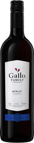 GALLO MERLOT USA 75 CL 12,5% – produktbillede
