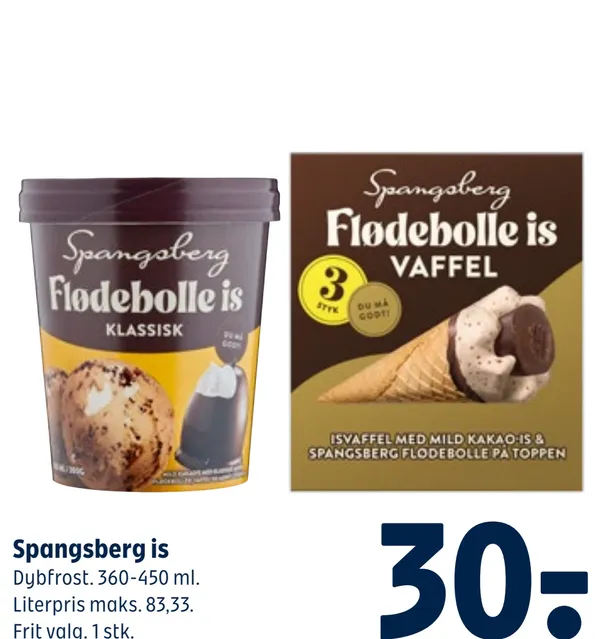 Spangsberg Klassisk Is