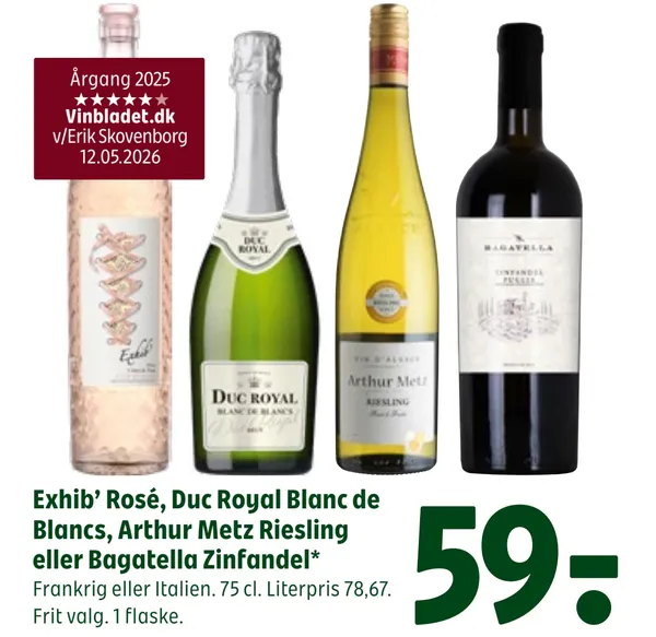 DUC ROYAL VIN MOUSSEUX DE QUAL 75CL 11,%