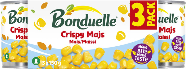 BONDUELLE MAJS 3-PAK – produktbillede
