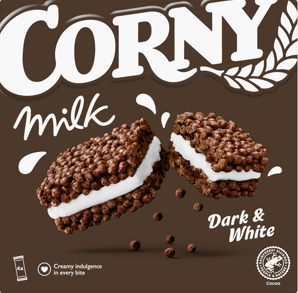 CORNY MILK DARK & WHITE MULTIPAK