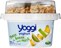 YOGGI YOGHURT PÆRE/BANAN/MÜSLI – produktbillede