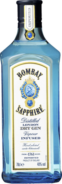 BOMBAY SAPPHIRE GIN – produktbillede