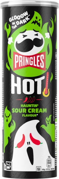 PRINGLES HOT KICKIN' SOUR CREAM