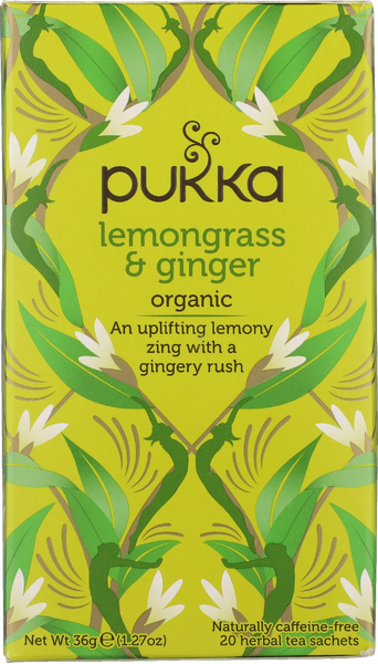 ØKO PUKKA LEMONGRAS & GINGER – produktbillede