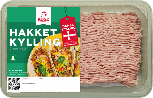 ROSE HAKKET KYLLING 7-10% – produktbillede