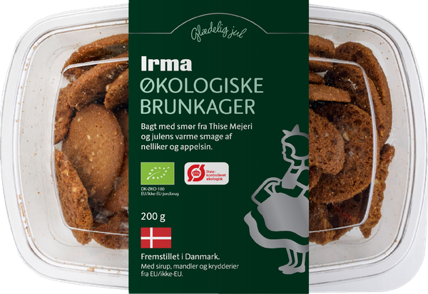 ØKO IRMA BRUNE KAGER – produktbillede