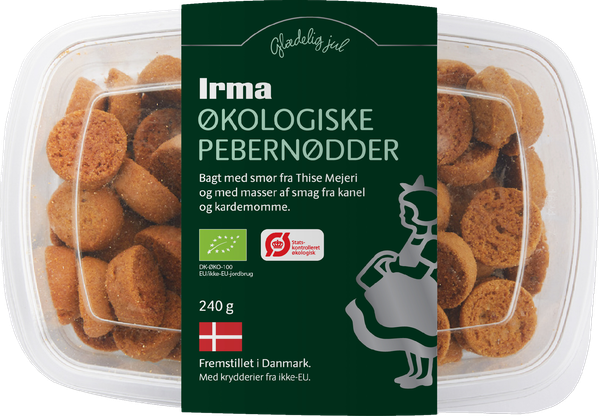 ØKO IRMA VORGOD PEBERNØDDER