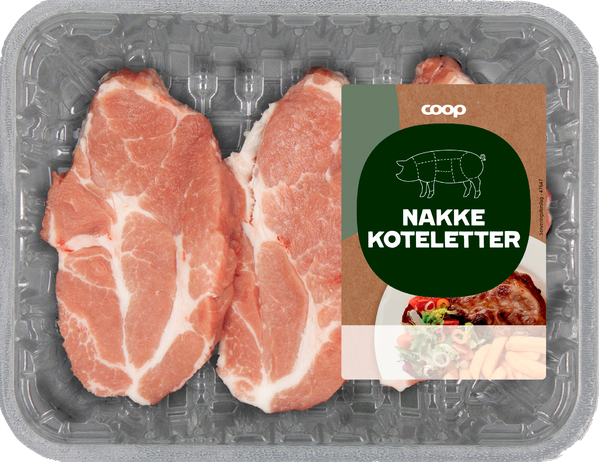 COOP NAKKEKOTELETTER 500 G