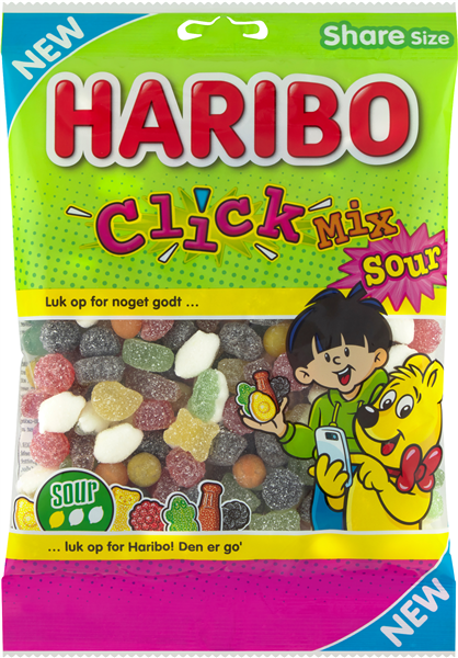 CLICK MIX SOUR 325 G – produktbillede