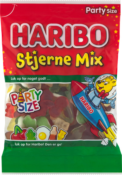 HARIBO STJERNE MIX 500 G – produktbillede