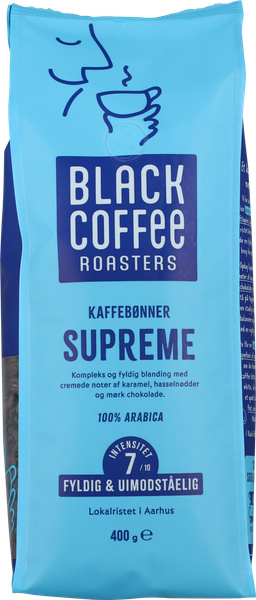 BLACK COFFEE SUPREME BLEND HB – produktbillede