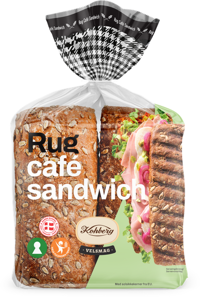 KOHBERG RUG CAFÉ SANDWICH 400 G 4 STK – produktbillede