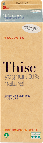 ØKO THISE YOGHURT NATUREL 0,1% 1 KG