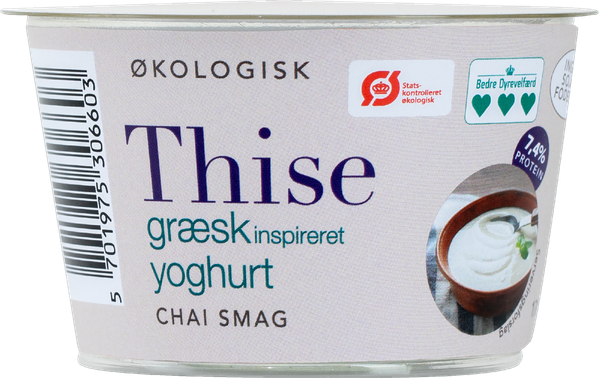 ØKO THISE GRÆSK INSP YOGHURT CHAI 170 G