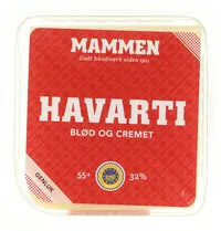 MAMMEN HAVARTI SKIVEOST 55+