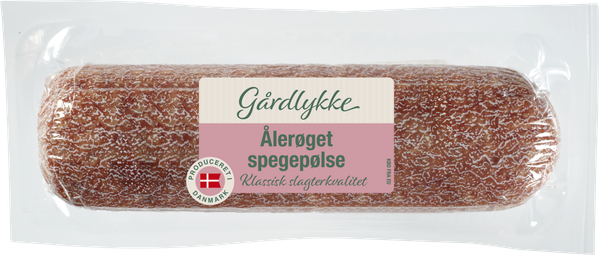 GÅRDLYKKE ÅLERØGET SPEGEPØLSE – produktbillede