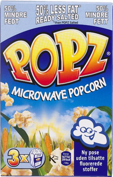 POPZ MICROPOPCORN 50% 3 X