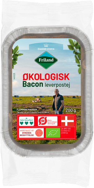 ØKO FRILAND BACON LEVERPOSTEJ 200 G