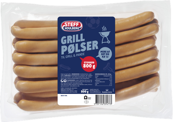 STEFF HOULBERG GRILLPØLSER – produktbillede