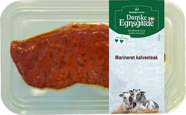 DANSK KALV MAR KALVESTEAK 125 G