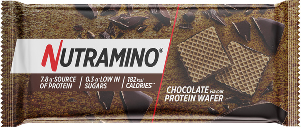NUTRAMINO PROTEIN WAFER CHOCOLATE – produktbillede