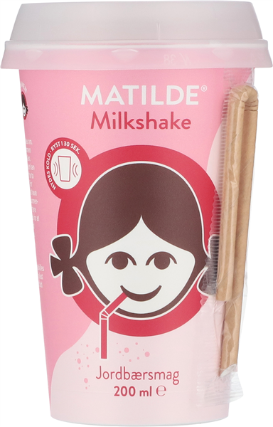 MILKSHAKE JORDBÆR – produktbillede
