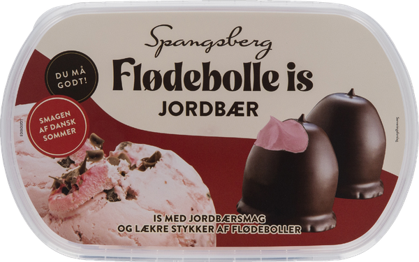 SPANGSBERG JORDBÆR IS 750 ML