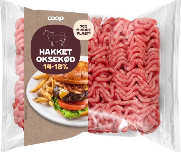 COOP HAKKET OKSEKØD 14-18%