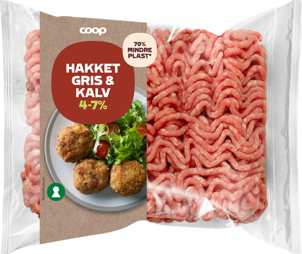 COOP HK GRISE- & KALVEKØD 4-7% 6/400 FP