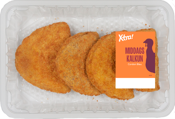 XTRA MIDDAGSKALKUN MED OST 450 G