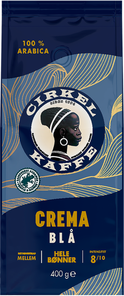CIRKEL KAFFE CREMA BLÅ HB 400 G
