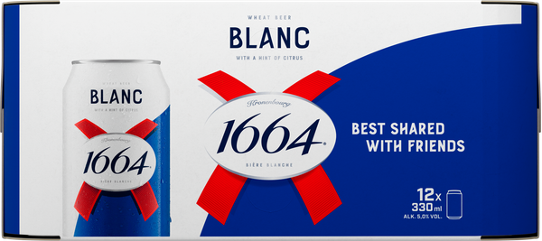 1664 BLANC 12X33 CL. DS 5%