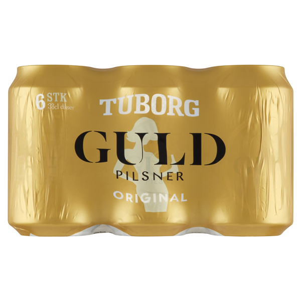 TUBORG GULD 6-PAK – produktbillede