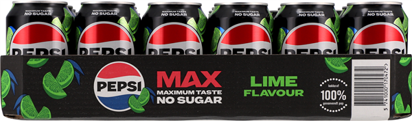 PEPSI MAX LIME – produktbillede